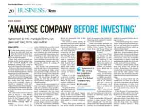 Analyse Company Before Investing